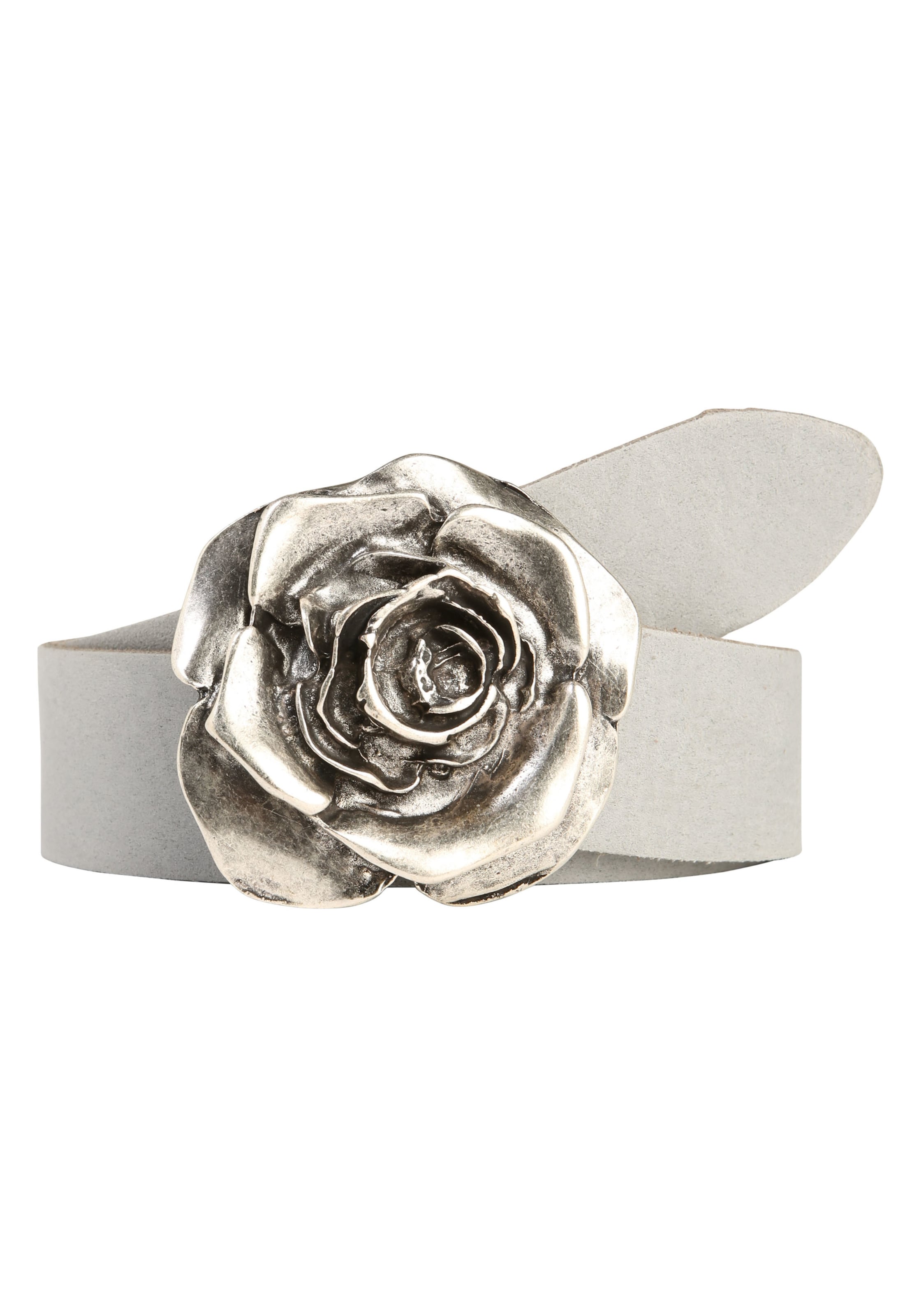 RETTUNGSRING by showroom 019° Belt in Grey: front