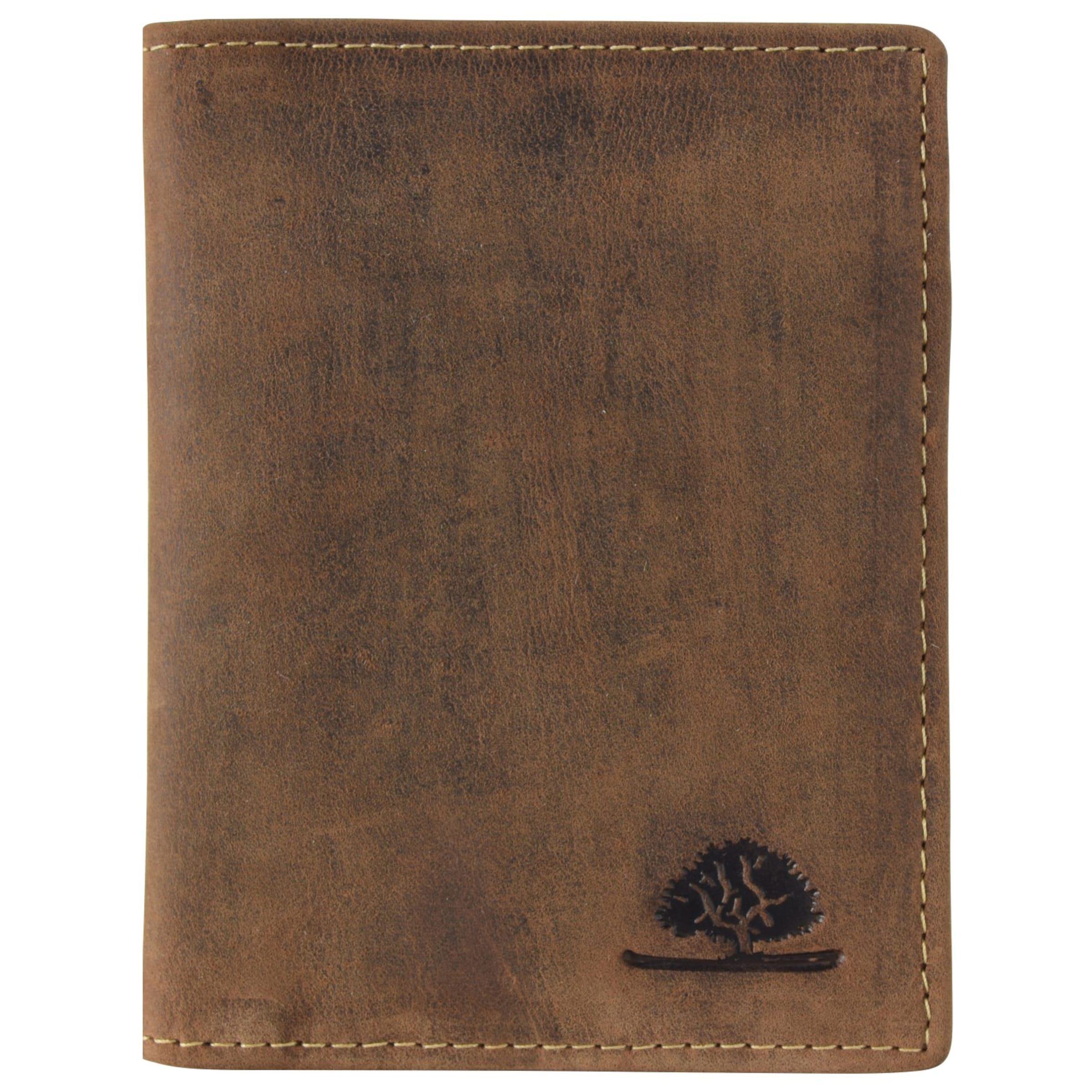GREENBURRY Wallet in Brown: front