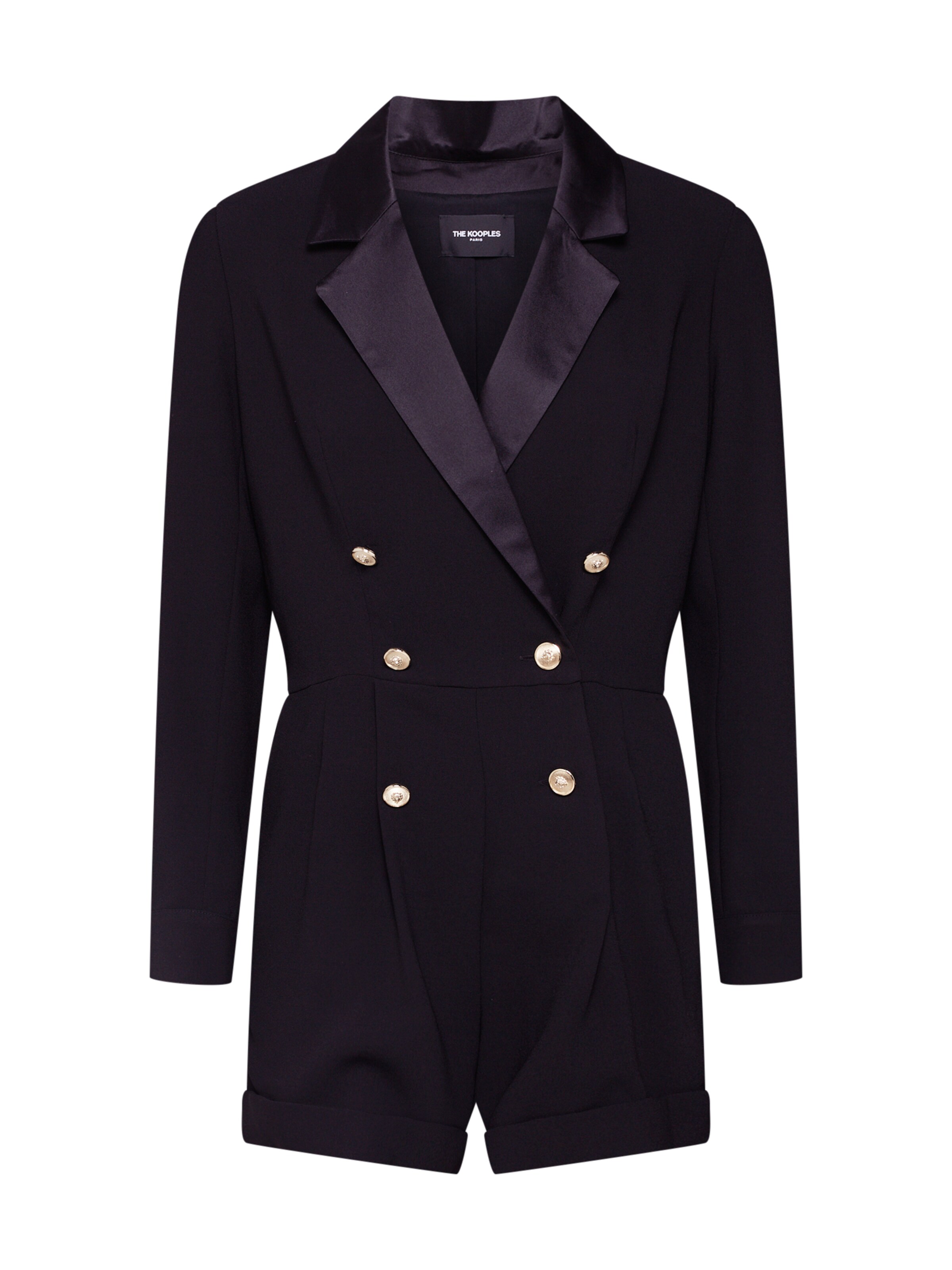 The Kooples - Jumpsuit 'FCOM18003K' in de kleur Zwart