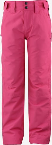 PROTEST Wide leg Workout Pants in Pink: front