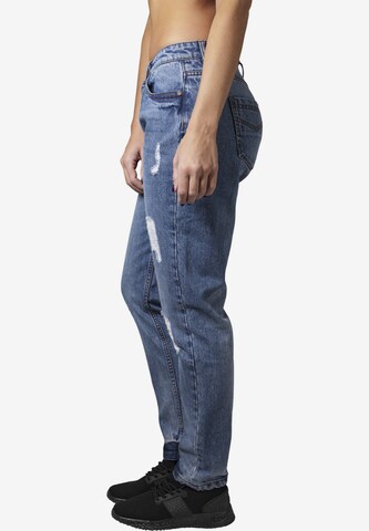 Regular Jean 'Boyfriend' Urban Classics en bleu