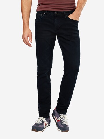 Coupe slim Jean JACK & JONES en noir : devant