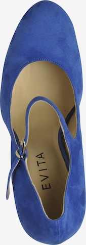 EVITA Pumps in Blauw