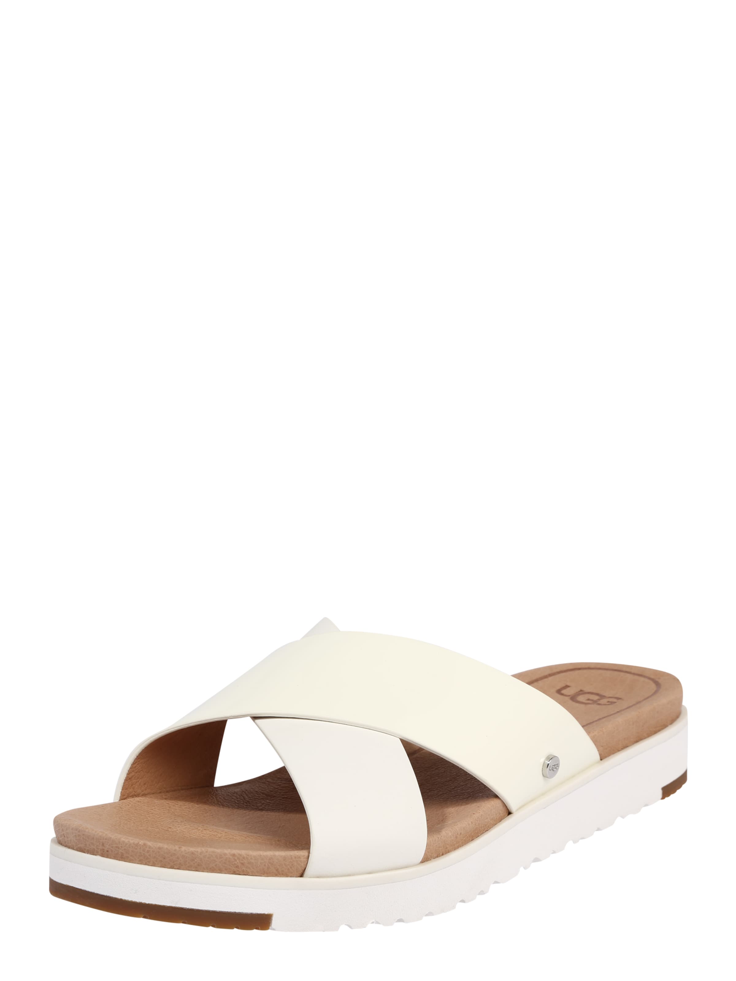 UGG Pantolette 'Kari' in creme / weiß, Produktansicht