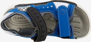 RICOSTA Sandals & Slippers 'Soccer' in Blue