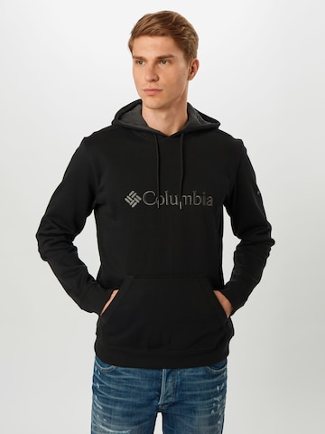 COLUMBIA Regular fit Sports sweatshirt in Black