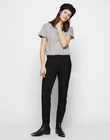 FIVEUNITS Regular Broek 'Kylie Crop' in Zwart