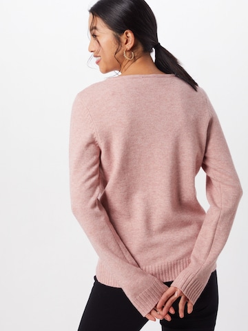 VILA Sweater 'Ril' in Pink: back