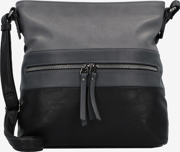 TOM TAILOR Crossbody Bag 'Ellen' in Black: front