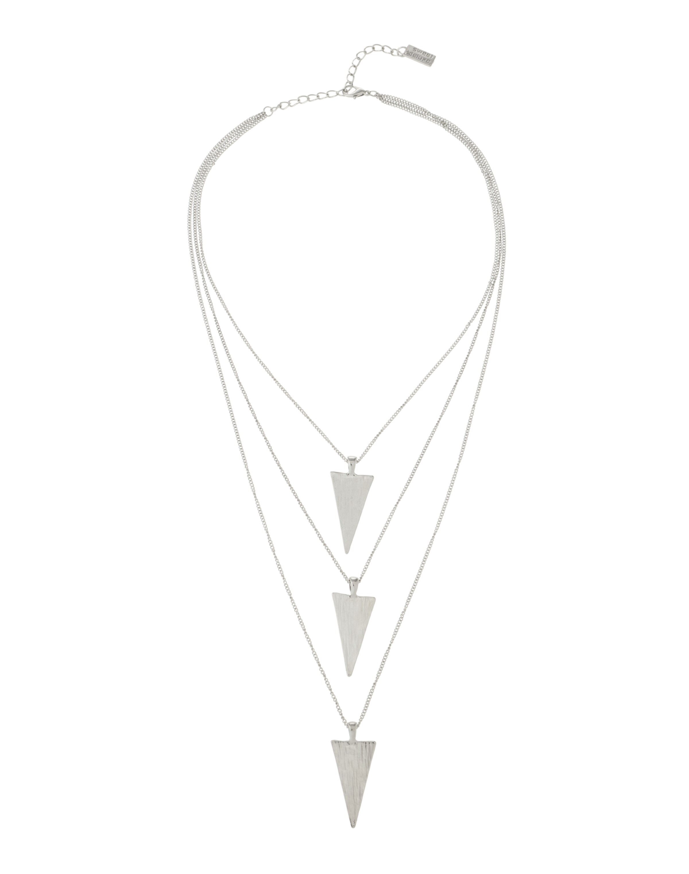 sweet deluxe - Ketting 'Tatum' in de kleur Zilver