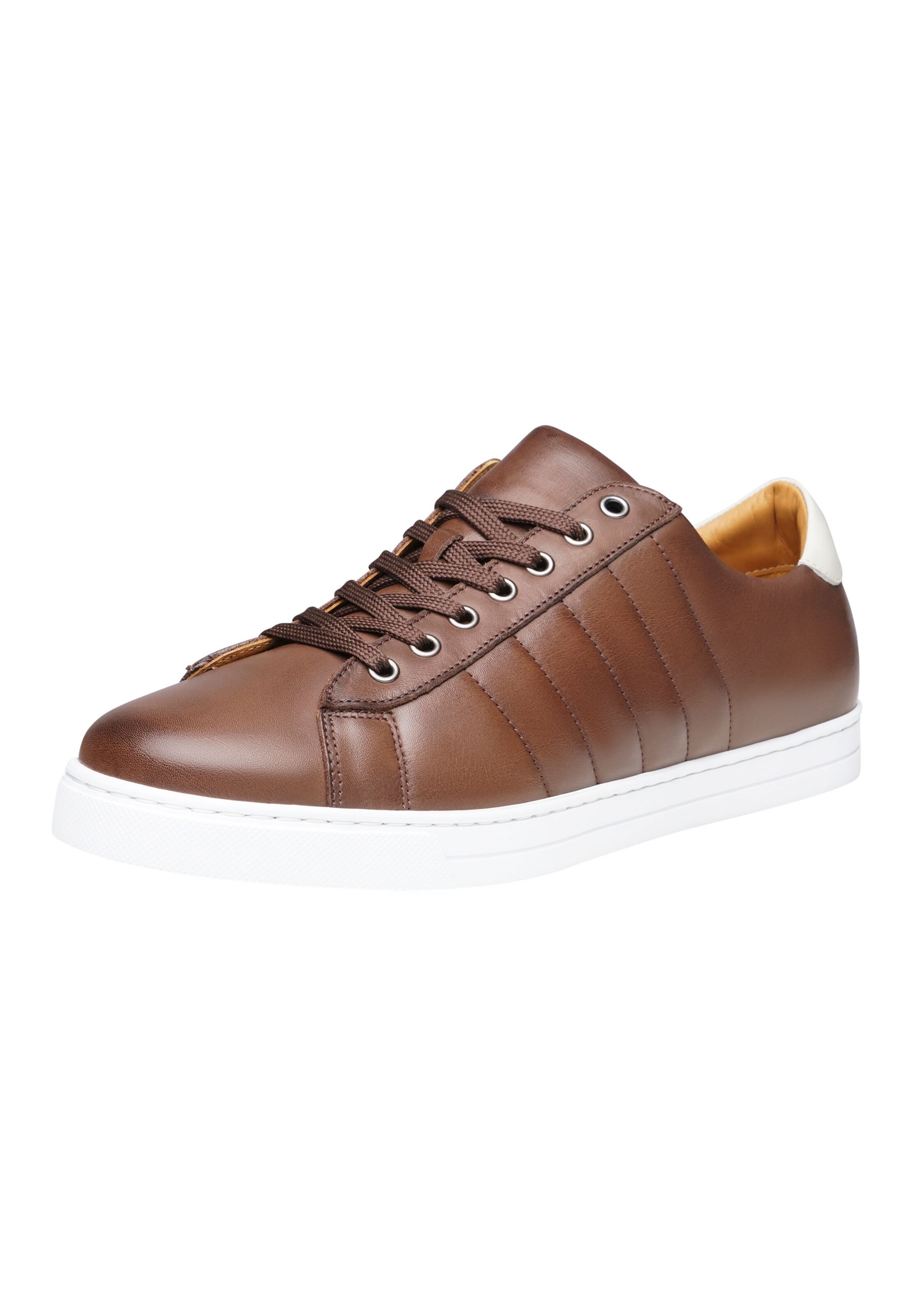 SHOEPASSION - Sneakers laag 'No. 92 MS' in de kleur Bruin