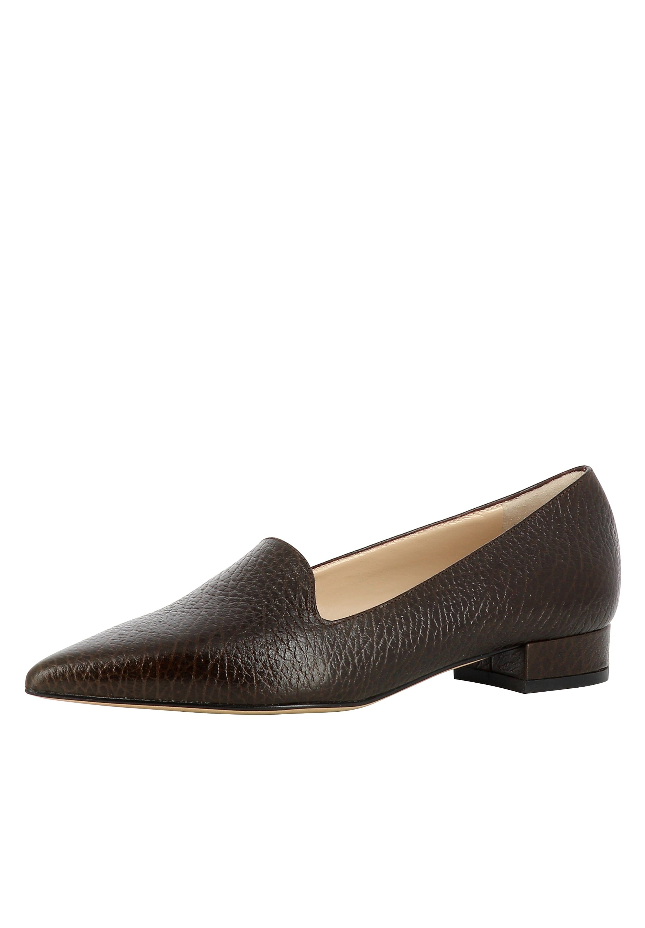 EVITA Slipper 'FRANCA' in Braun: Vorderseite