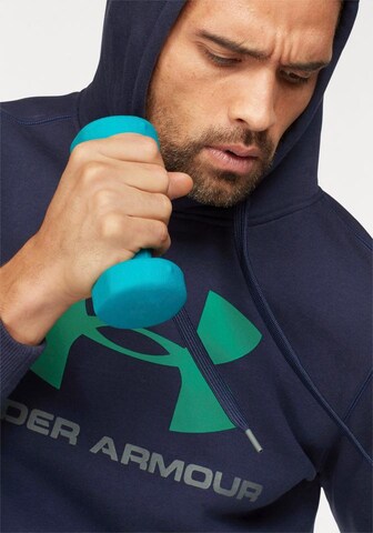 UNDER ARMOUR Sportsweatshirt 'Rival' in Blau