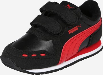 PUMA Trampki 'Cabana' w kolorze czarny: przód