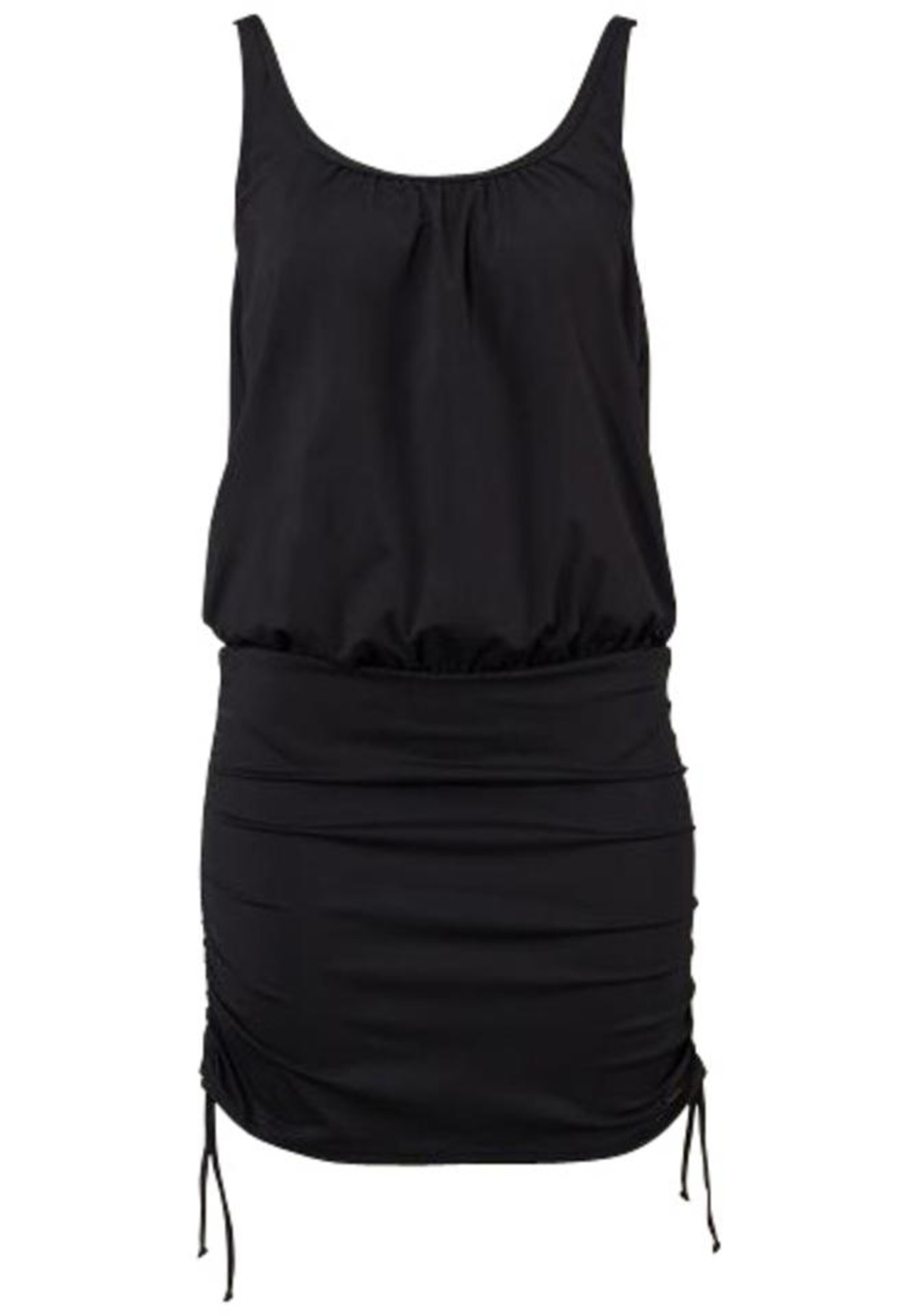 LASCANA - Badeanzug-Kleid in schwarz