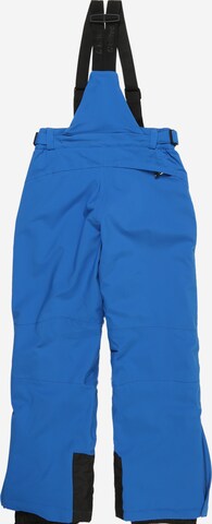 mėlyna KILLTEC Standartinis Sportinės kelnės 'Gauror': galas