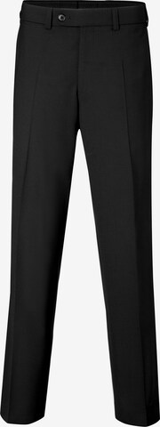 BRAX Regular Pleated Pants 'Jan 317' in Black: front