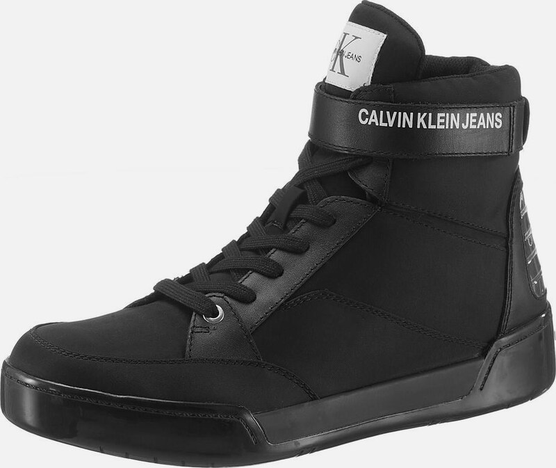 Calvin Klein Sneaker 'Nigel' in schwarz weiß | ABOUT YOU Calvin Klein Jeans Ibrahim Schwarz Schuhe Sneaker Herren
