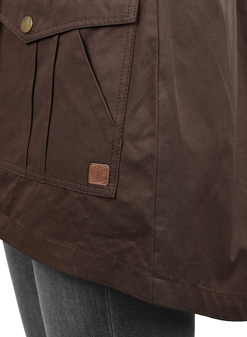 DESIRES Between-Seasons Parka in Brown