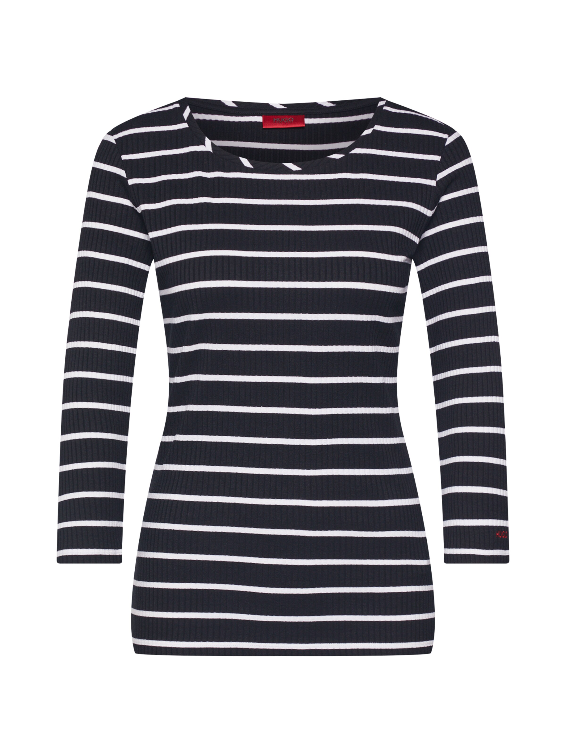 HUGO - Shirt 'Dicara' in de kleur Zwart