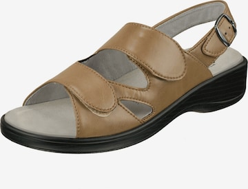Natural Feet Sandals 'Cornelia' in Brown: front