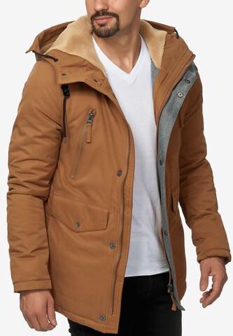 Parka d’hiver 'Loaf ' INDICODE JEANS en marron