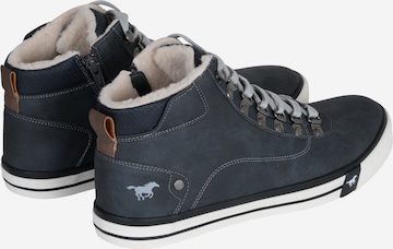 MUSTANG High-Top Sneakers in Grey: back