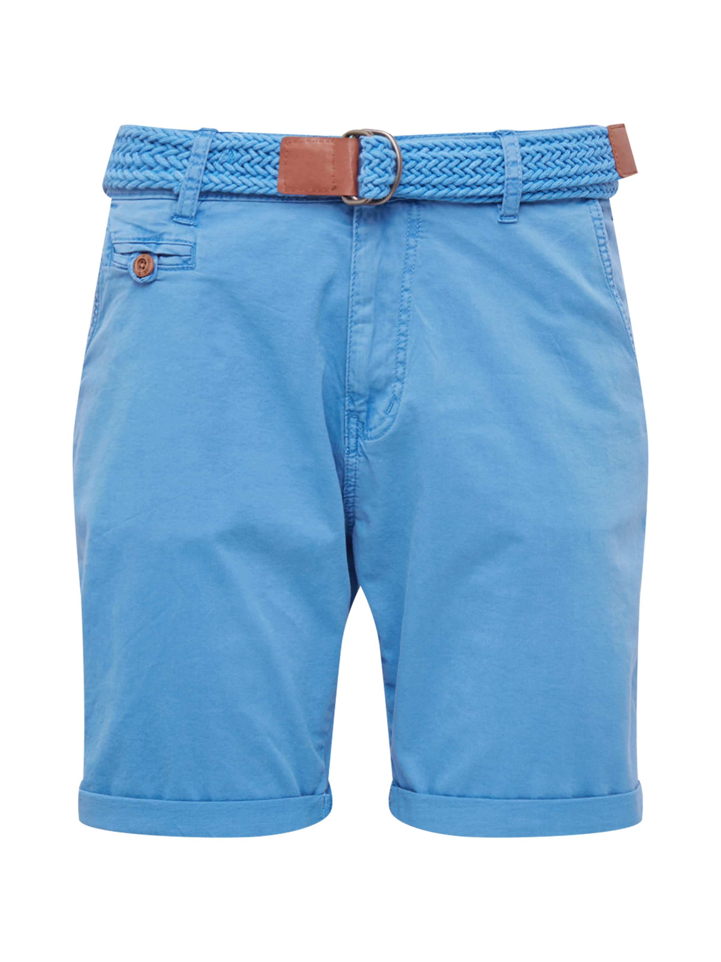 INDICODE JEANS - Chino 'Conor' in de kleur Blauw