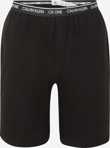 Calvin Klein Underwear - Regular Calças de pijama em preto: frente