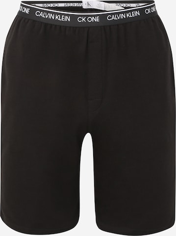 Calvin Klein Underwear Spodnie od piżamy w kolorze czarny: przód