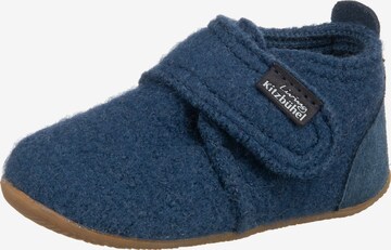 Living Kitzbühel Slippers in Blue: front