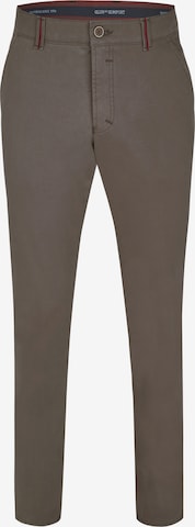 CLUB OF COMFORT Regular Chino Pants 'Carno' in Brown: front