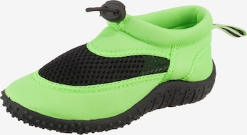 BECK Beach & Pool Shoes in Green: front