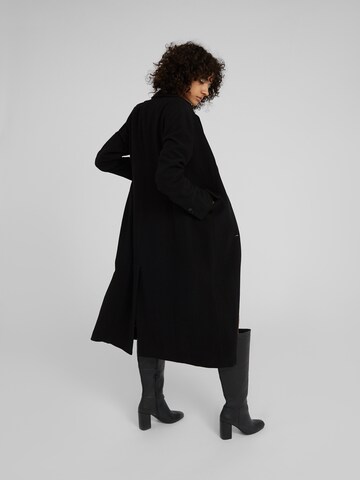 EDITED Přechodný kabát 'Airin' – černá: zadní strana