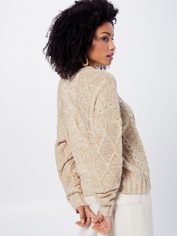 Pull-over 'Julin 1402' Moves en beige : derrière