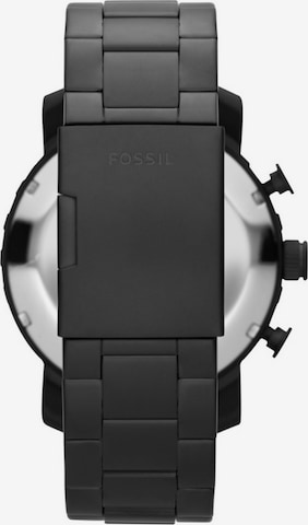 FOSSIL Analoog horloge 'Nate' in Zwart