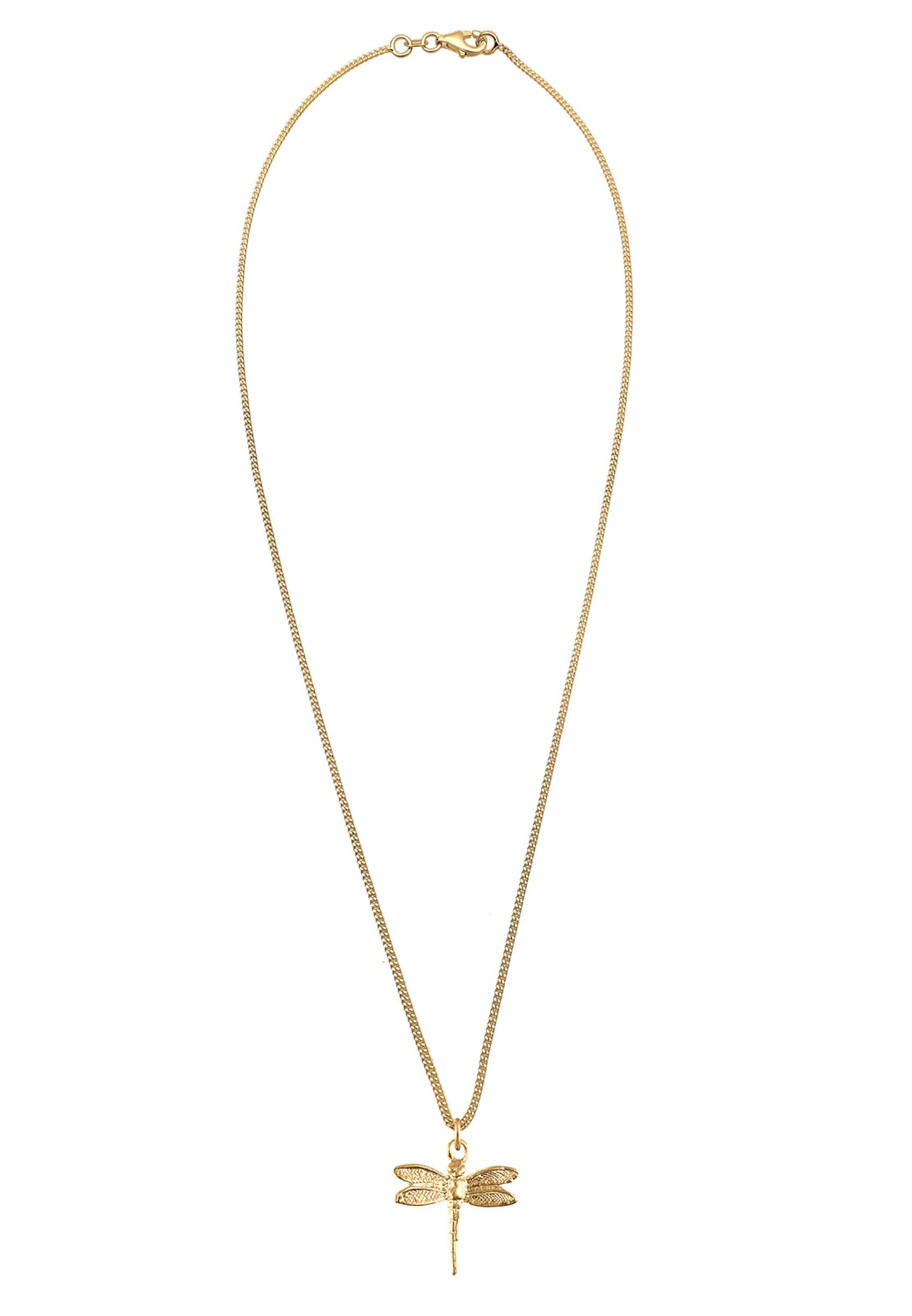 ELLI Ketting 'Libelle' in Goud: voorkant