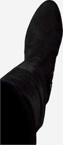 Bottes TAMARIS en noir : au dessus