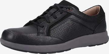 CLARKS Sneakers laag in Zwart: voorkant