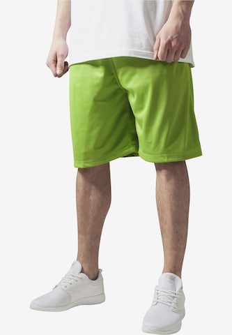 Loosefit Pantalon Urban Classics en vert : devant