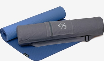 YOGISTAR.COM Yoga-set Starter Edition - Comfort (yogamatte Pro + Yogatasche Om) in Blau: predná strana