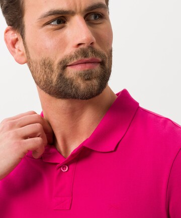 BRAX Poloshirt 'Pelé' in Pink