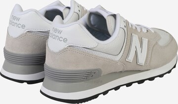 new balance Низкие кроссовки в Серый: сзади