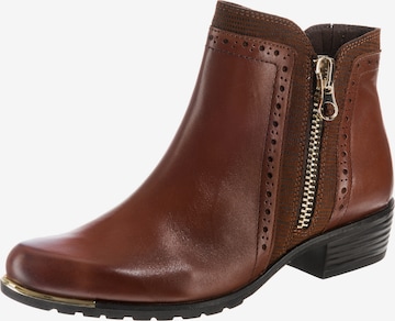 Bottines CAPRICE en marron : devant