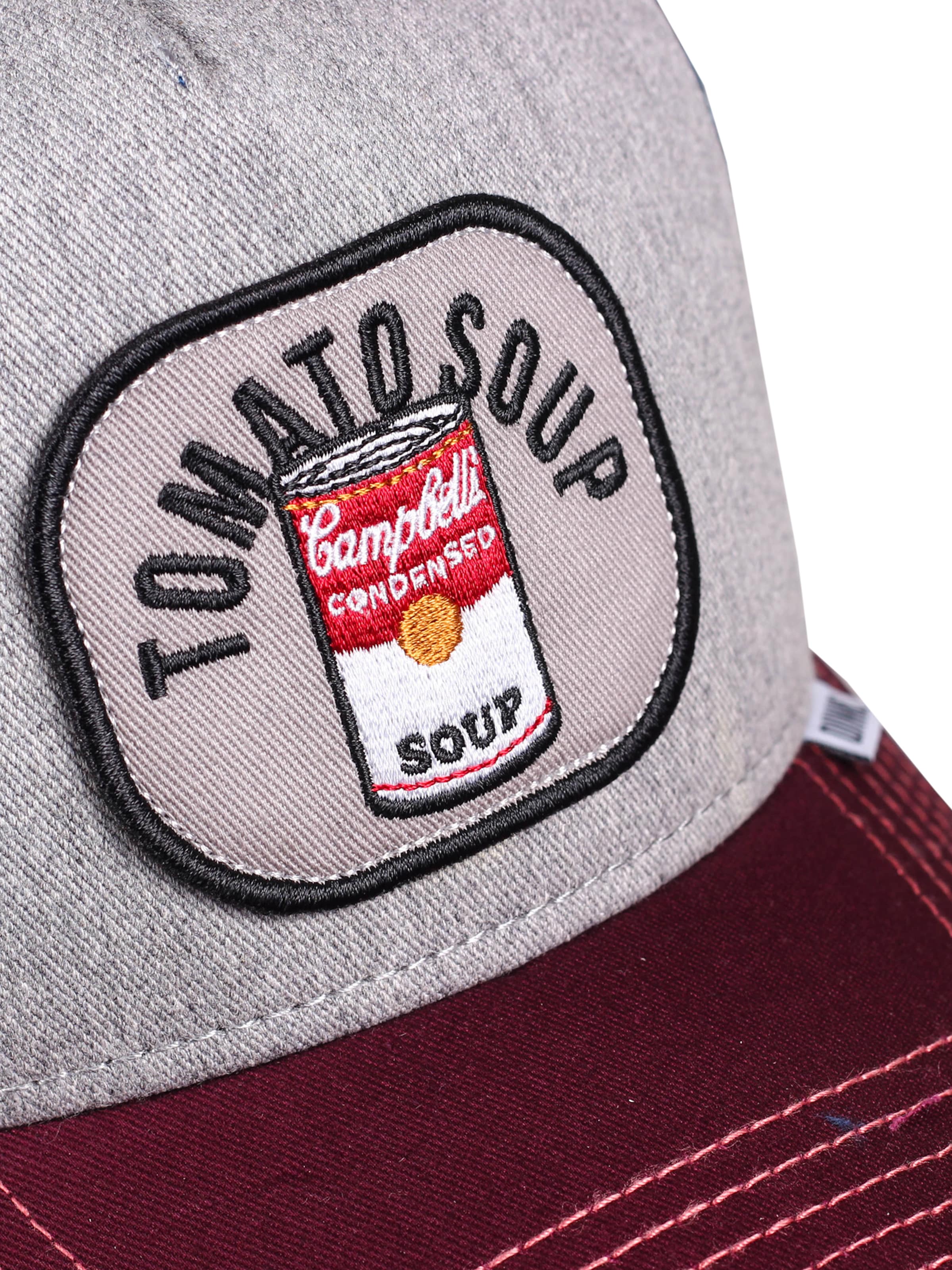 DJINNS Lippalakki 'Tomato Soup' värissä harmaa