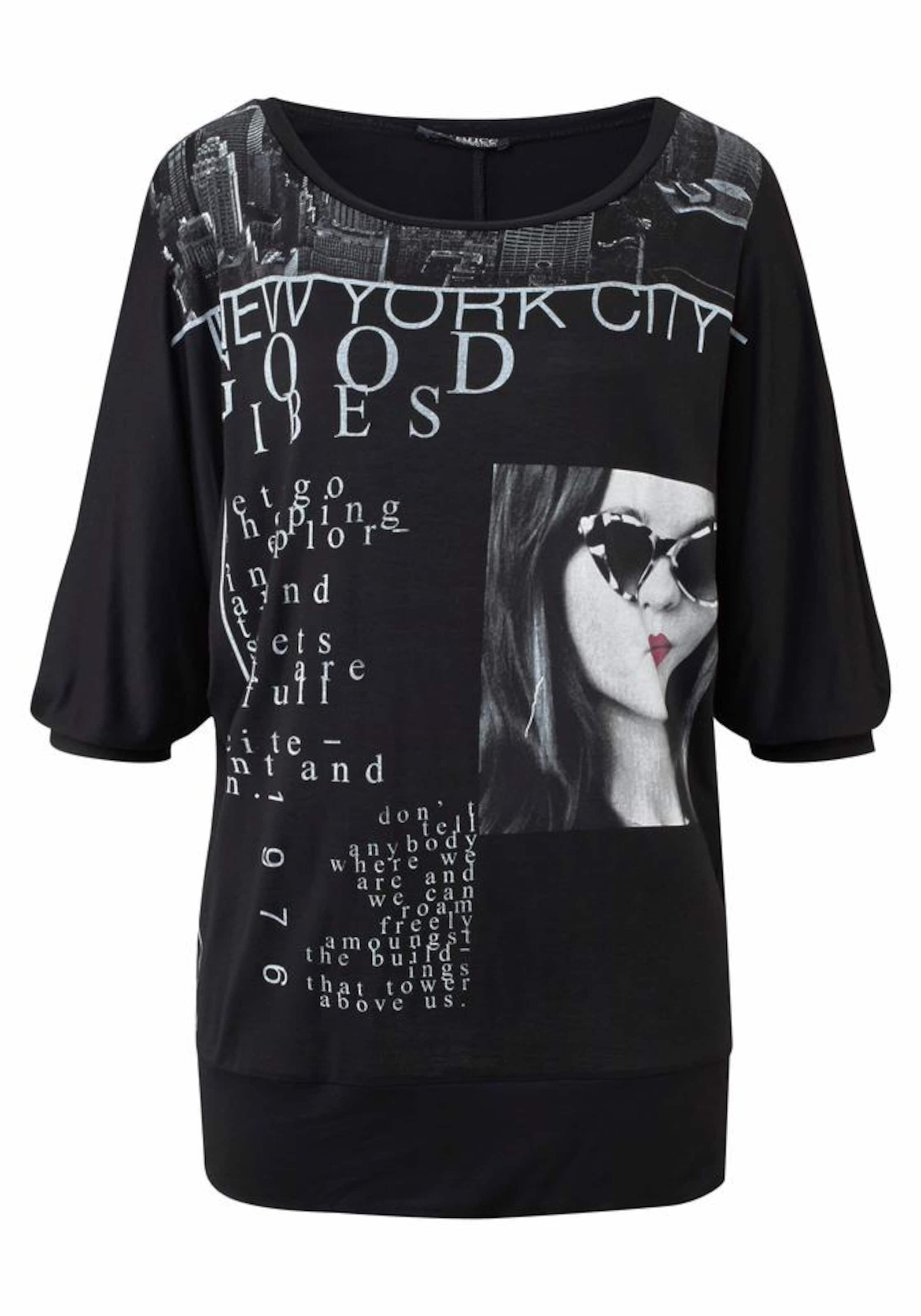 VIVANCE Shirt in Black: front