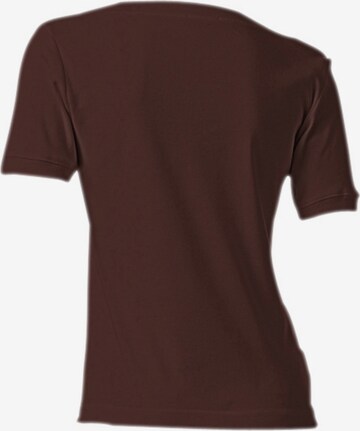 heine T-shirt i brun