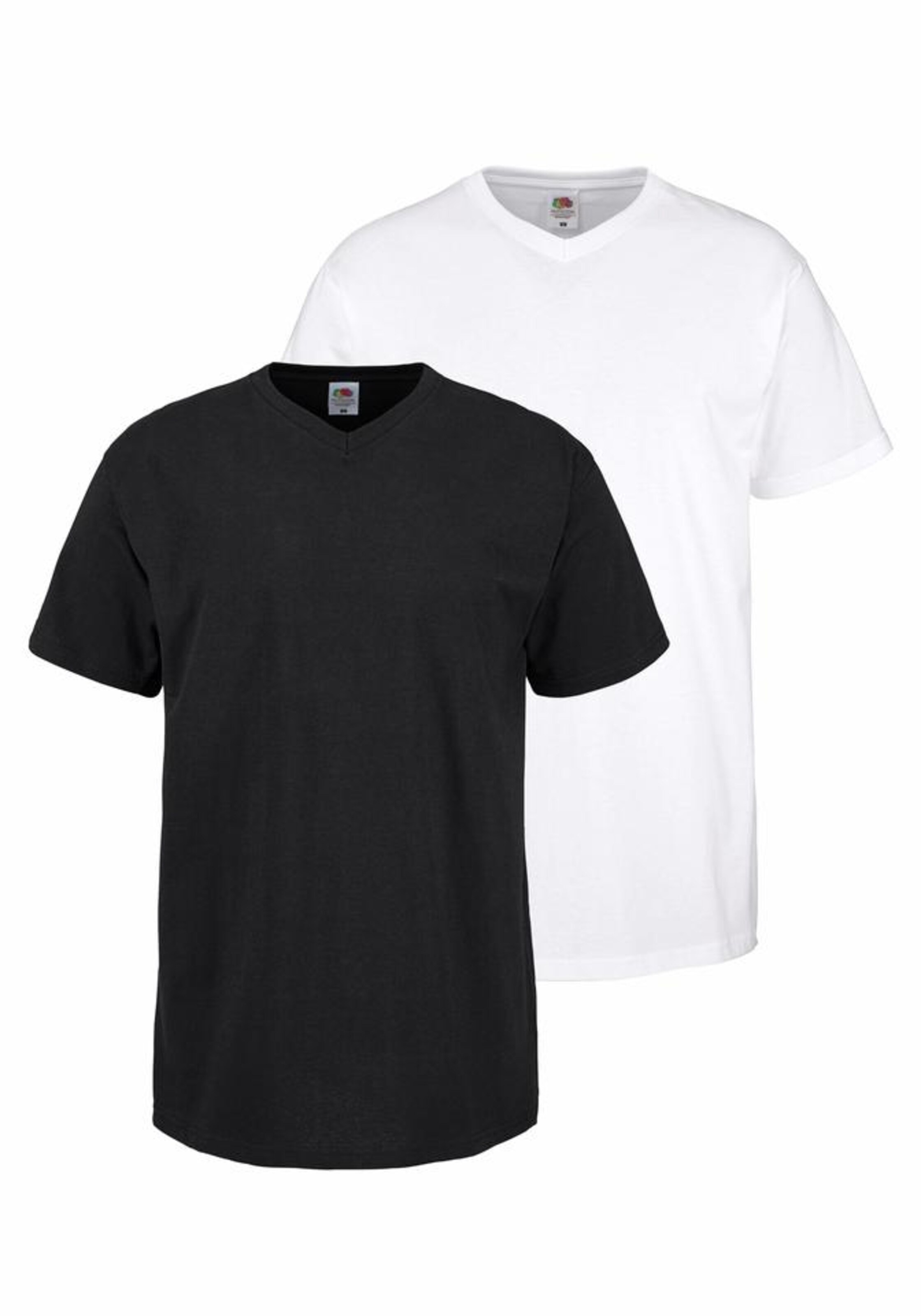 FRUIT OF THE LOOM Shirt in Black: front