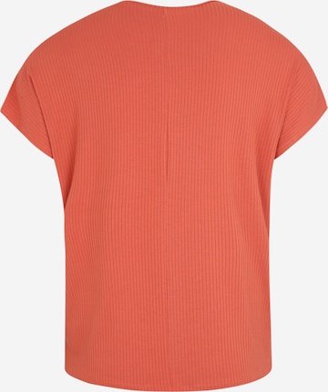 ABOUT YOU Curvy Shirt 'Cora' in Orange