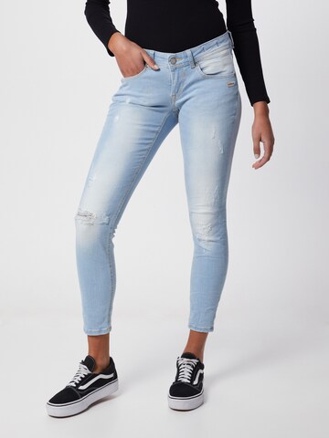 Gang Skinny Jeans 'Faye' in Blauw: voorkant